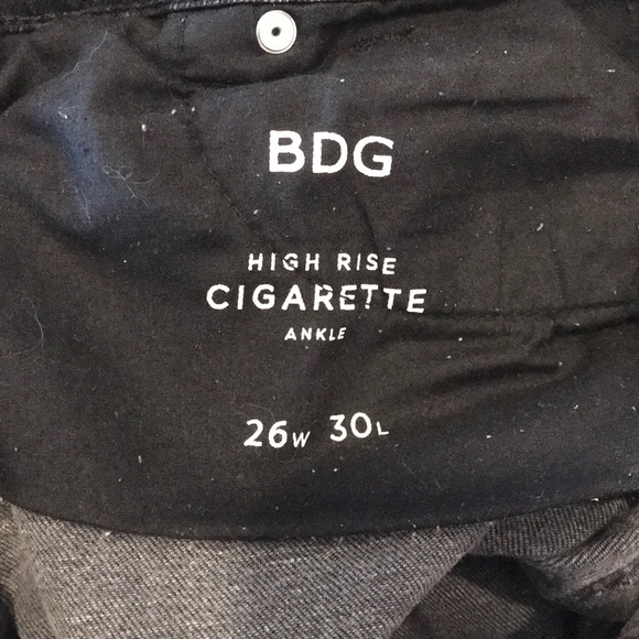 BDG High Rise Cigarette Ankle Acid Wash Jeans - Picture 5 of 5
